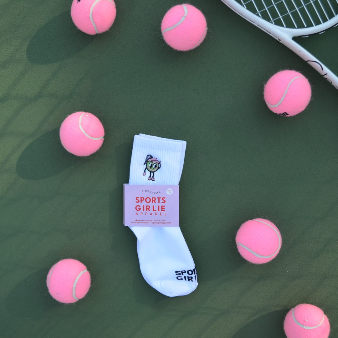 Tennis girlie socks