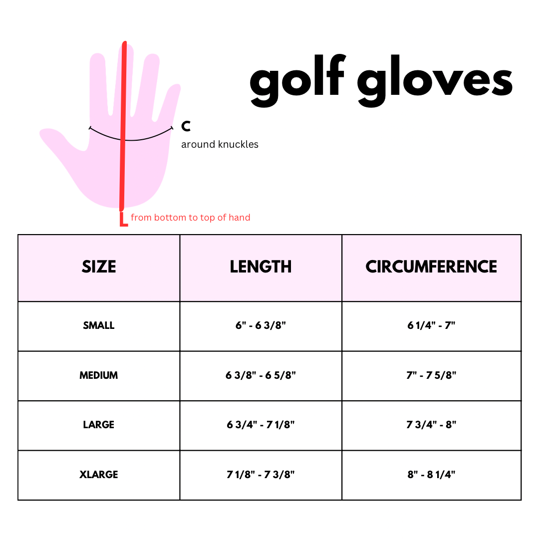 the ALMOST perfect golf gloves