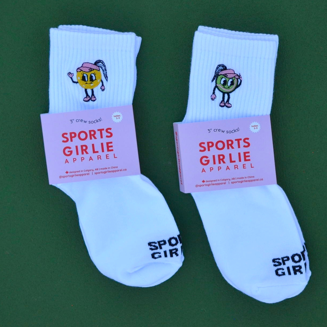 Tennis girlie socks