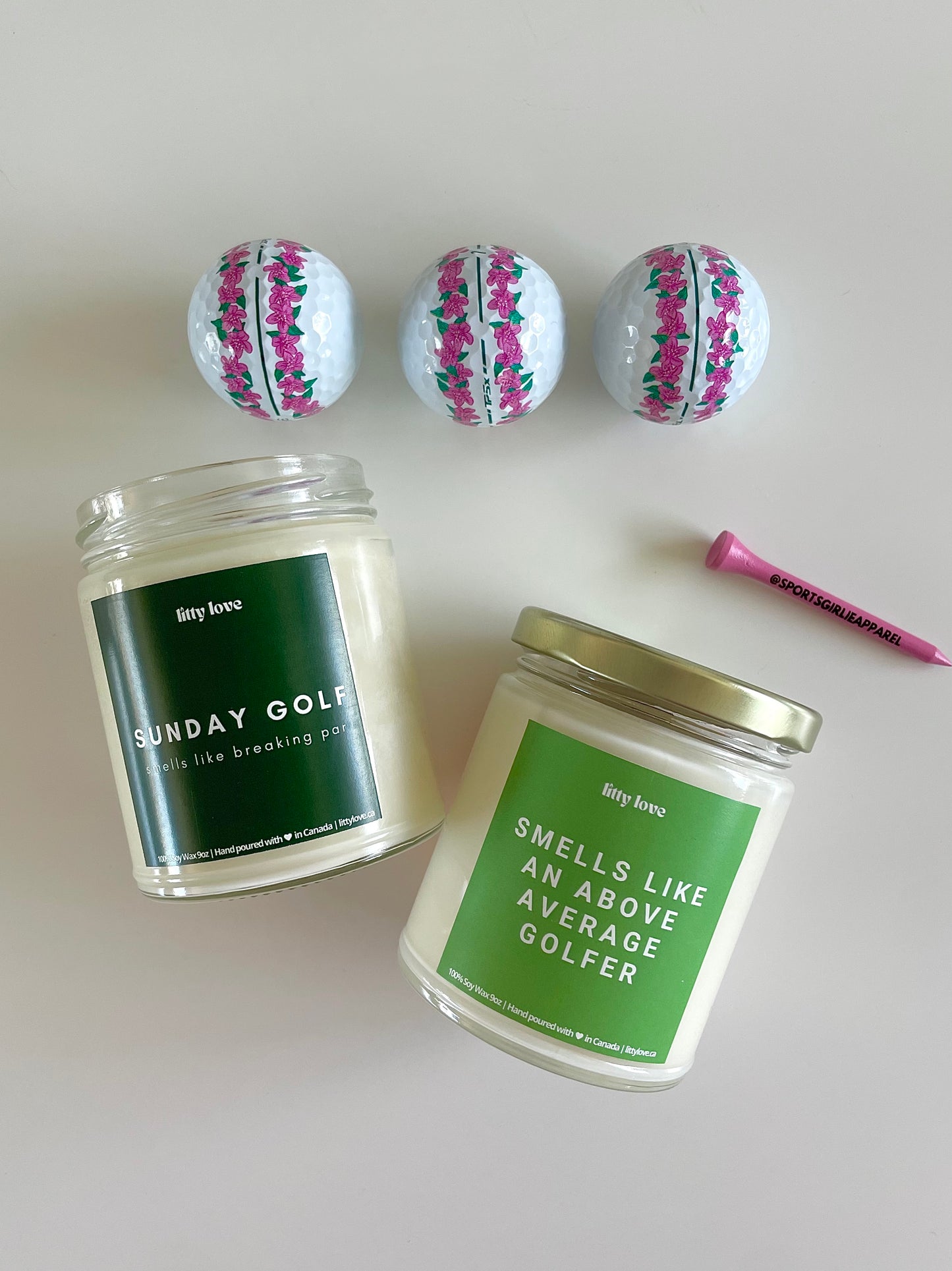 Golf candles