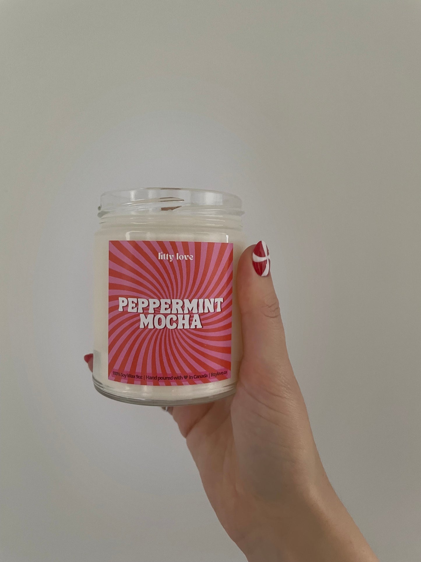 Peppermint Mocha - 9oz candle
