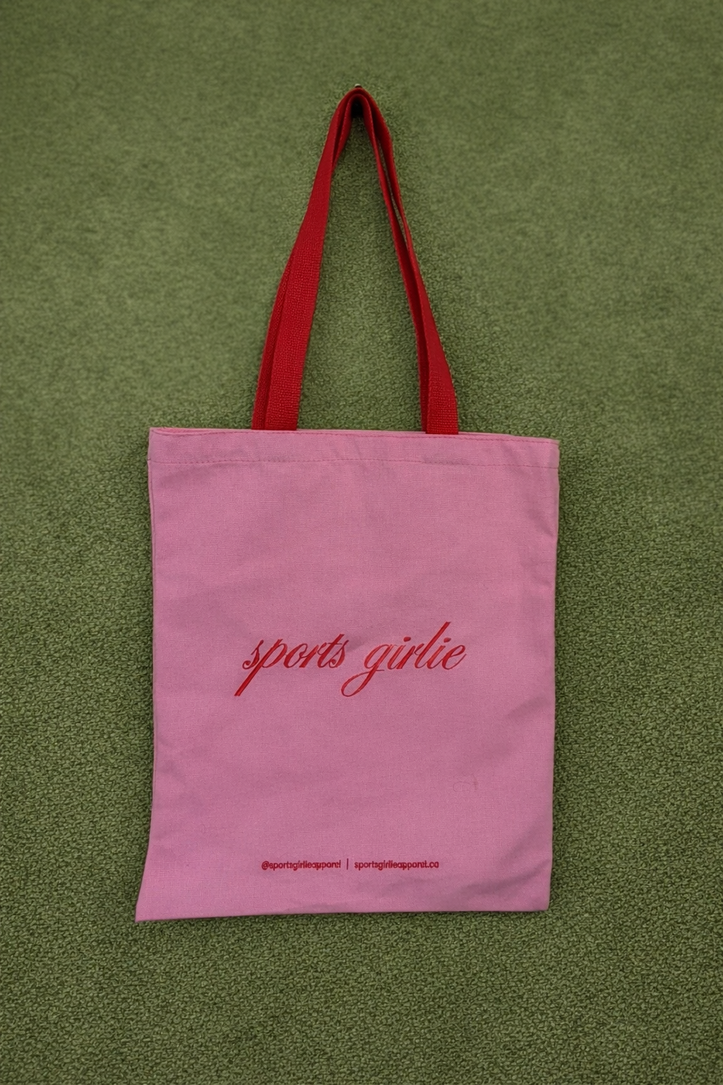PINK SPORTS GIRLIE TOTE BAG