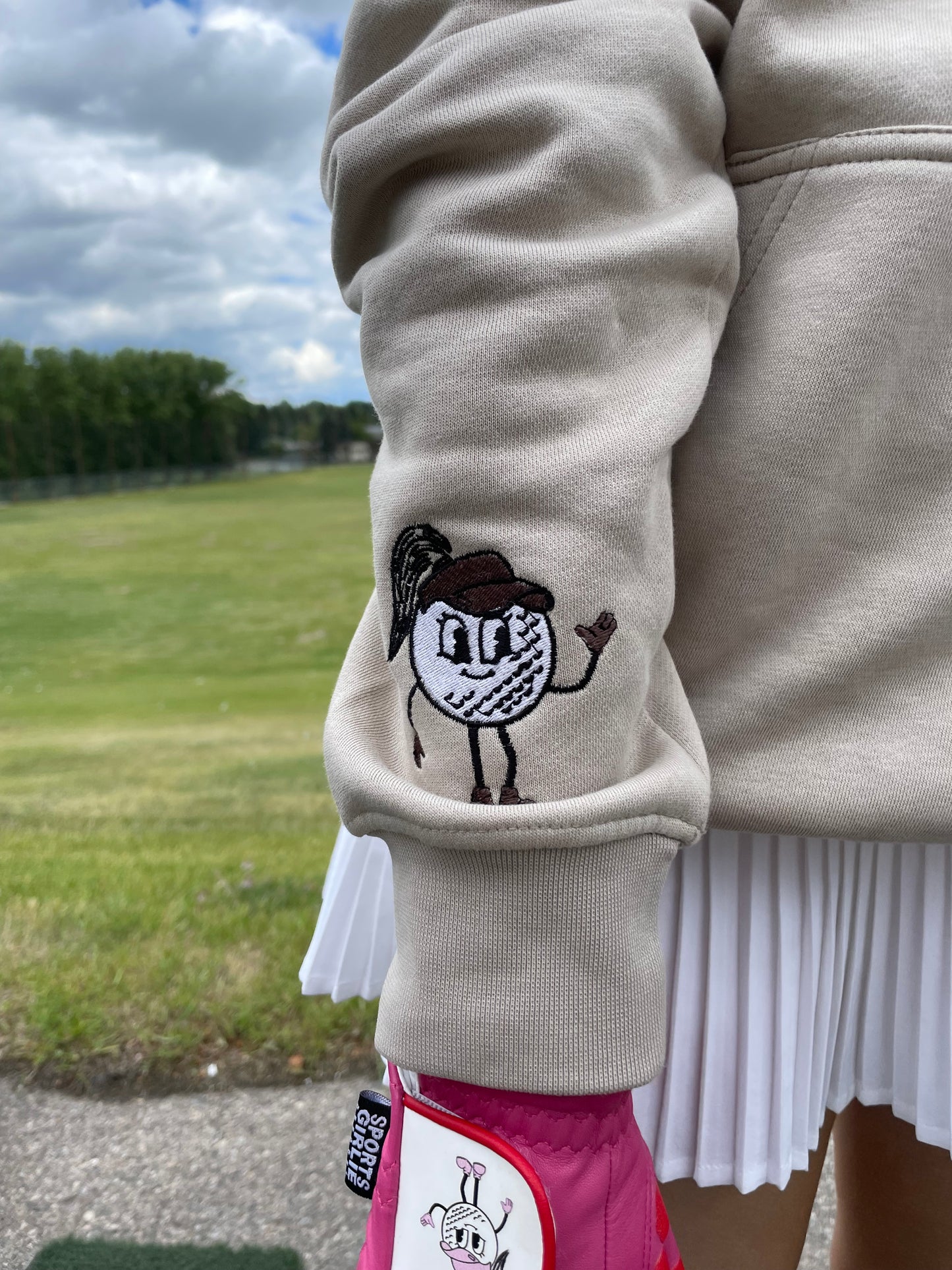 it's TEE time 1/4 neck zip