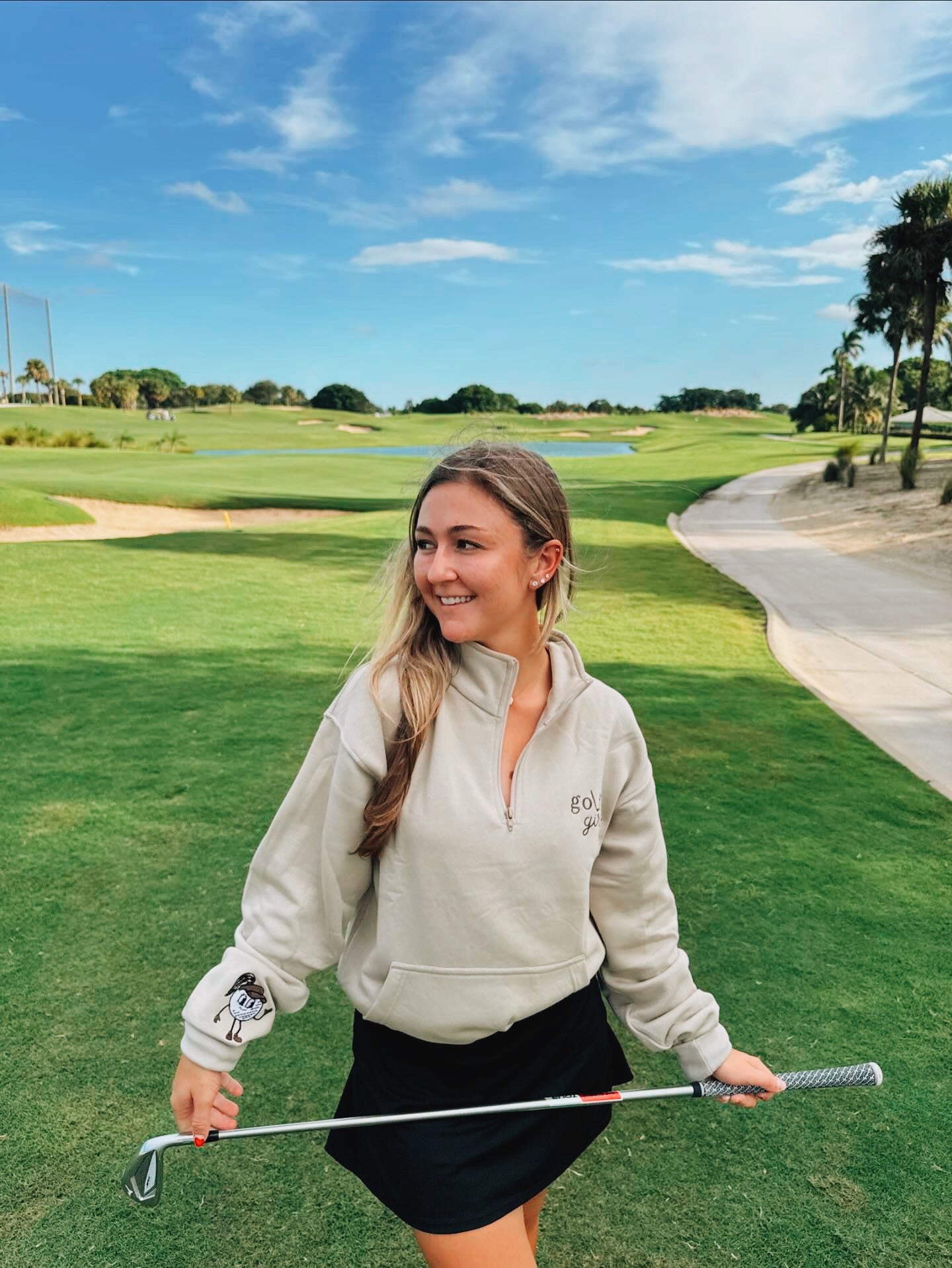 it's TEE time 1/4 neck zip