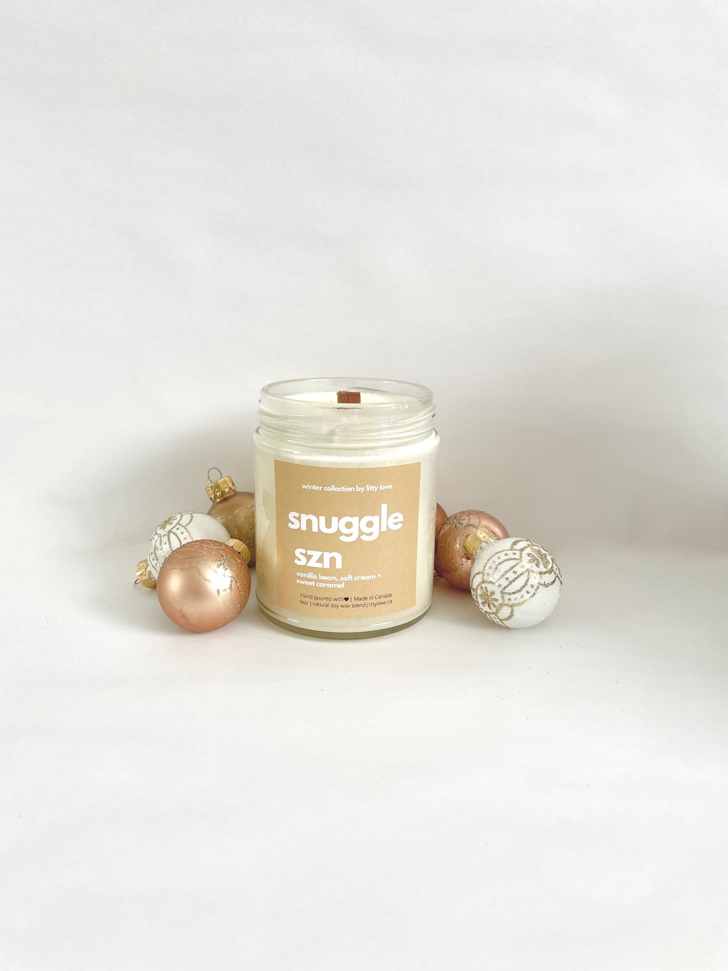 snuggle szn - 9oz candle
