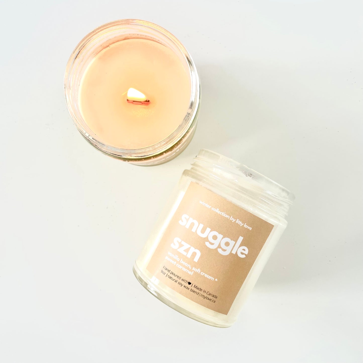 snuggle szn - 9oz candle