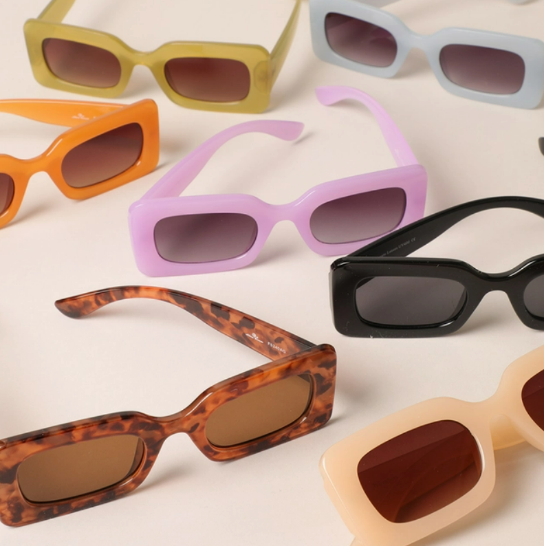 Ladies rectangular bold sunnies