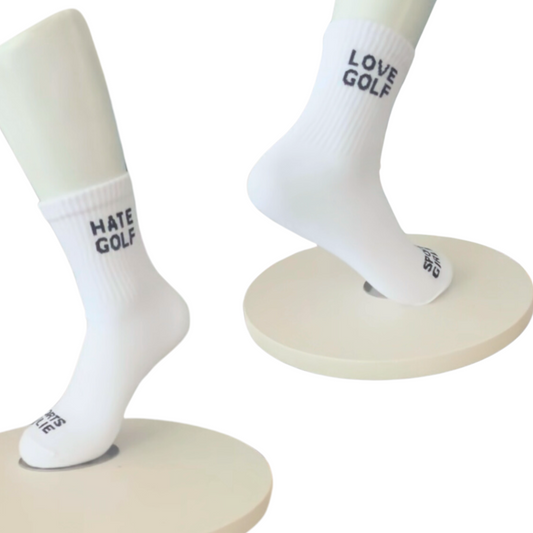 LOVE GOLF / HATE GOLF SOCKS
