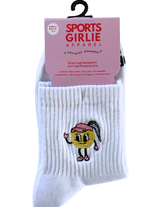 Pickleball girlie socks