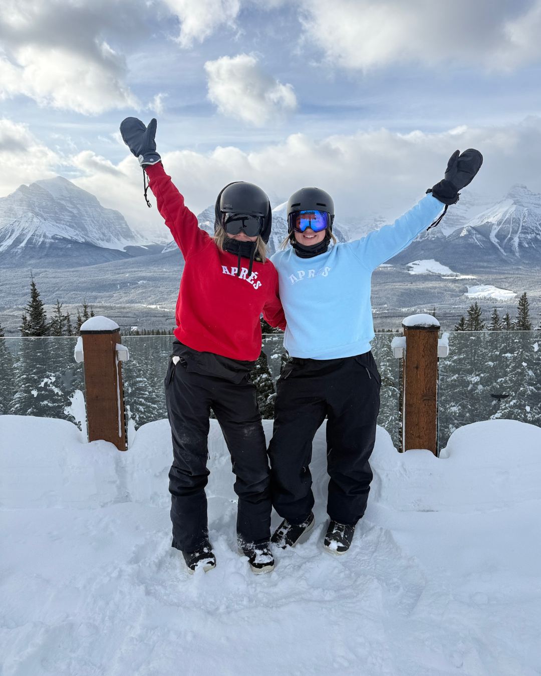 one too many après mock neck