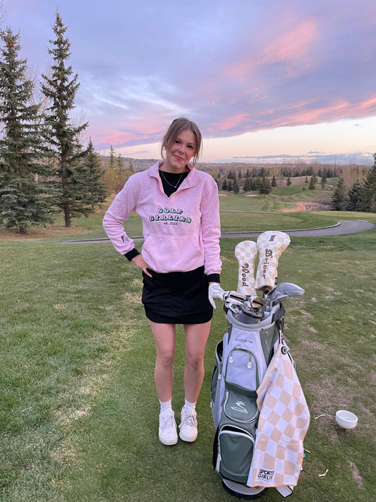 HOLIDAY SET-BEIGE🎄🎀 (1 driver, 1 wood, 1 towel)