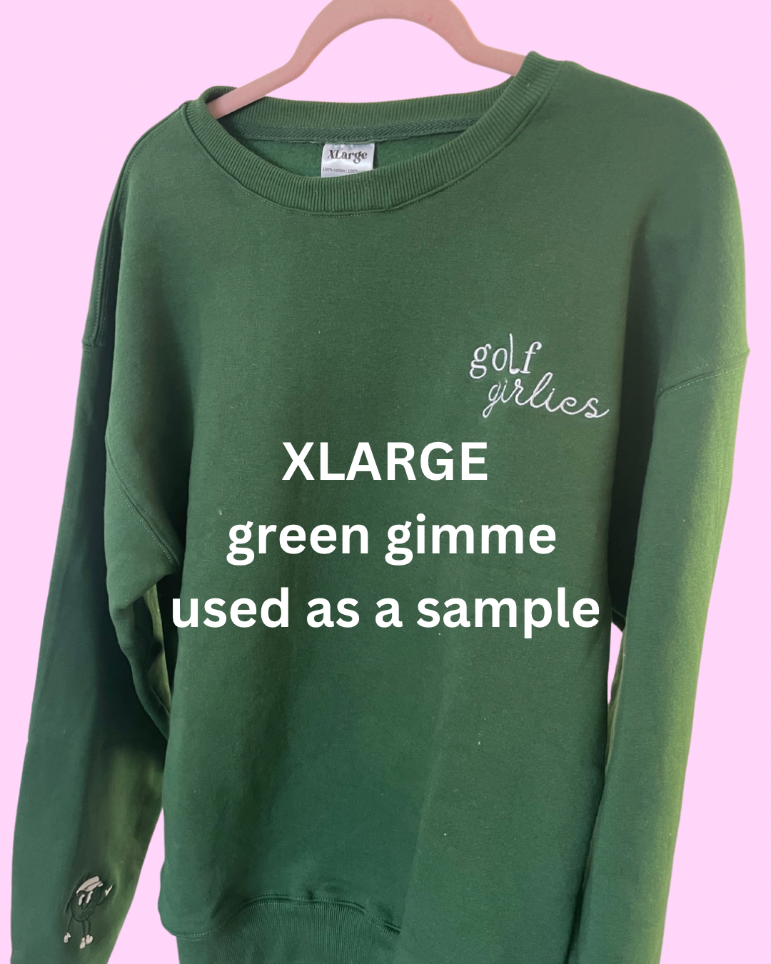 XLARGE gimme gimme green (sample sale)