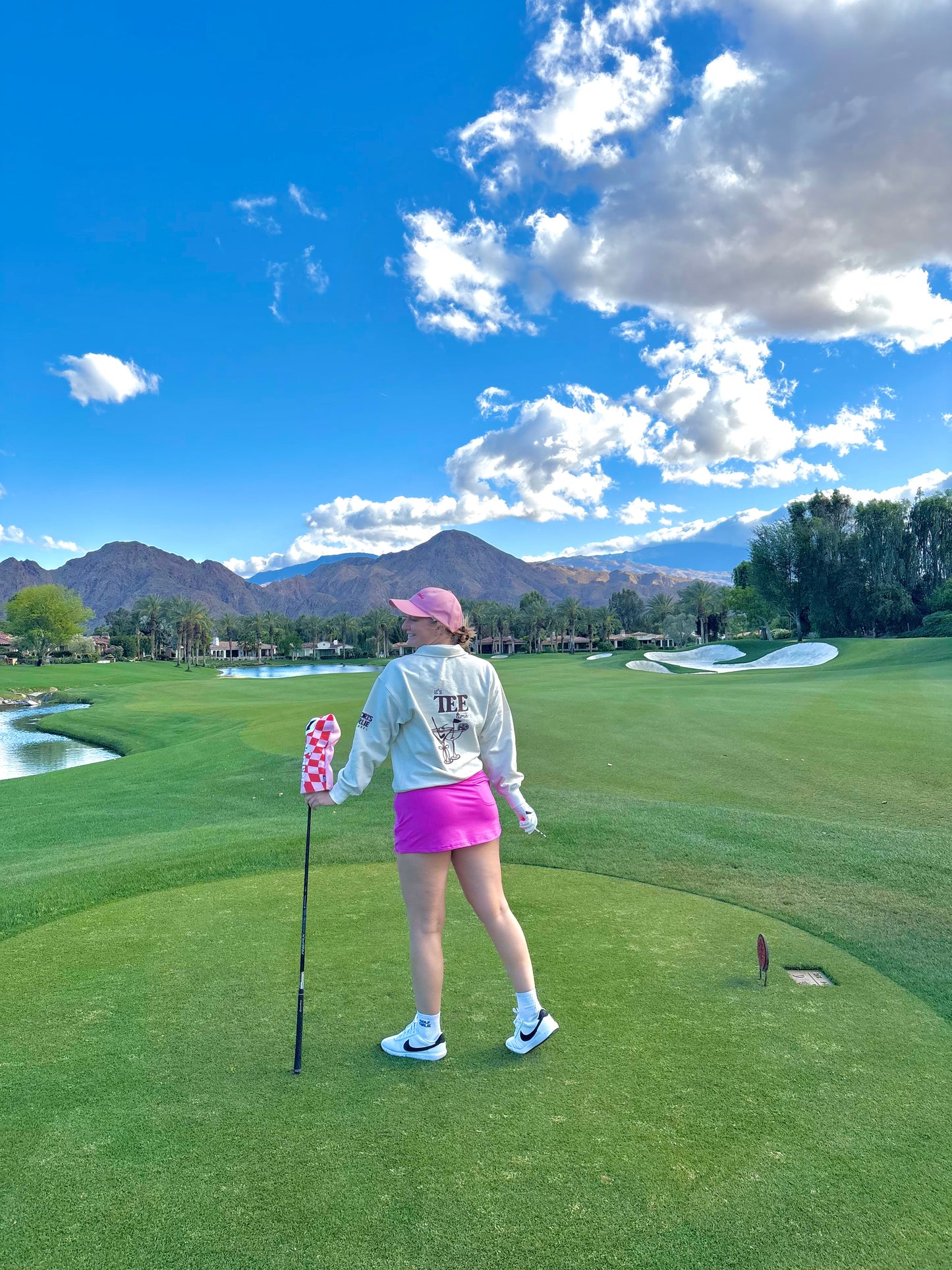 it's TEE time 1/4 neck zip