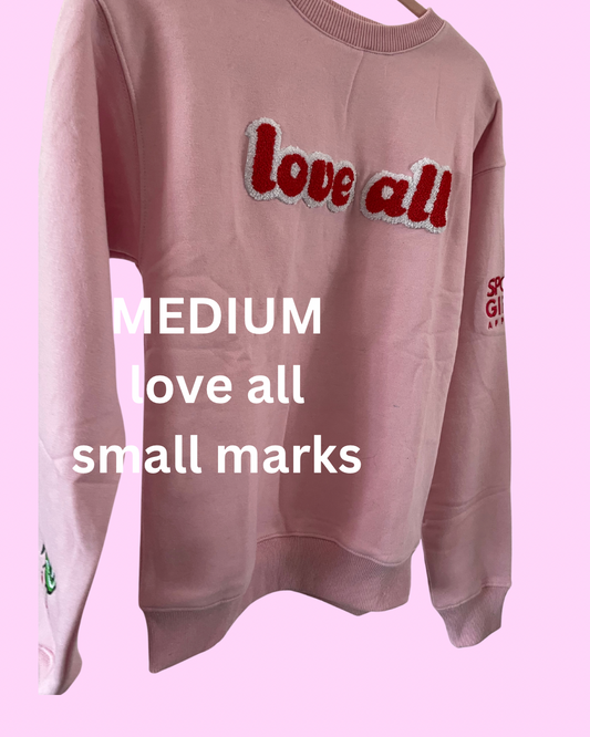 MEDIUM love all (sample sale)