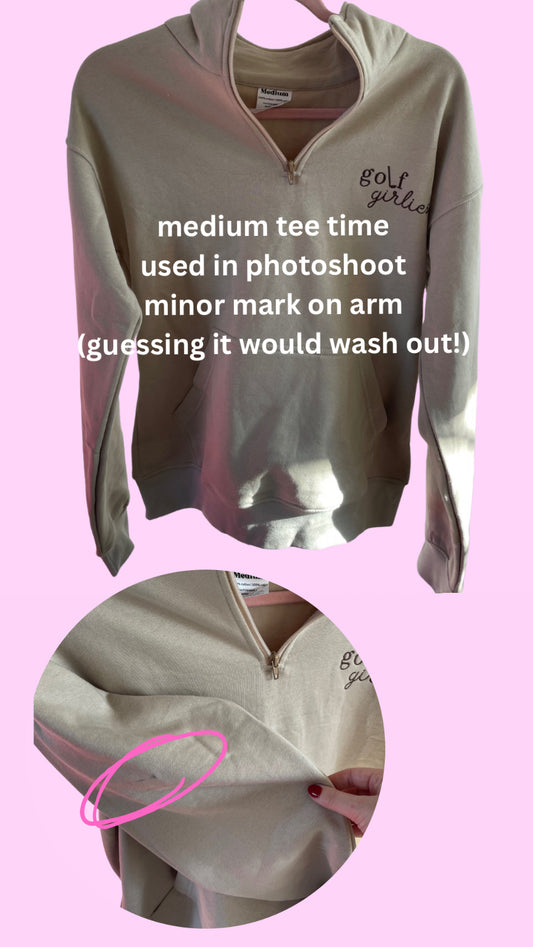 MEDIUM tee time (sample sale)