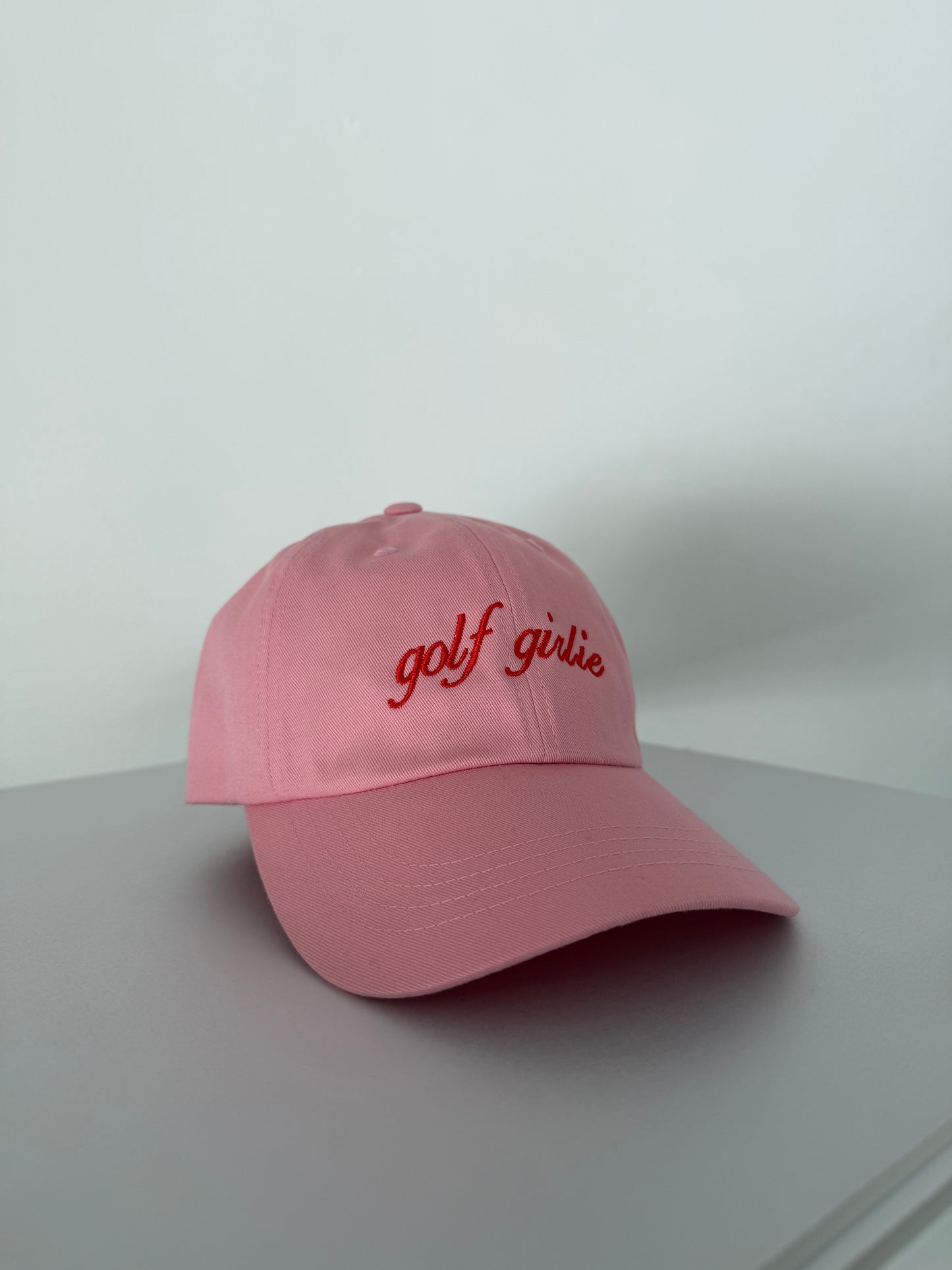 pink dad hat (golf girlie)