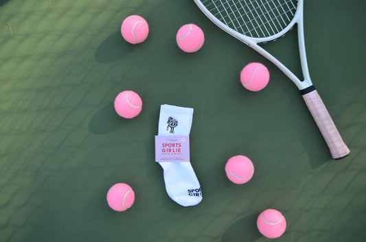 Tennis girlie socks