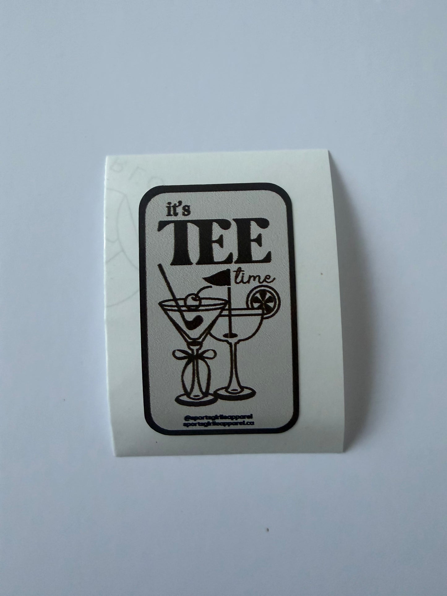 2” vinyl permanent stickers