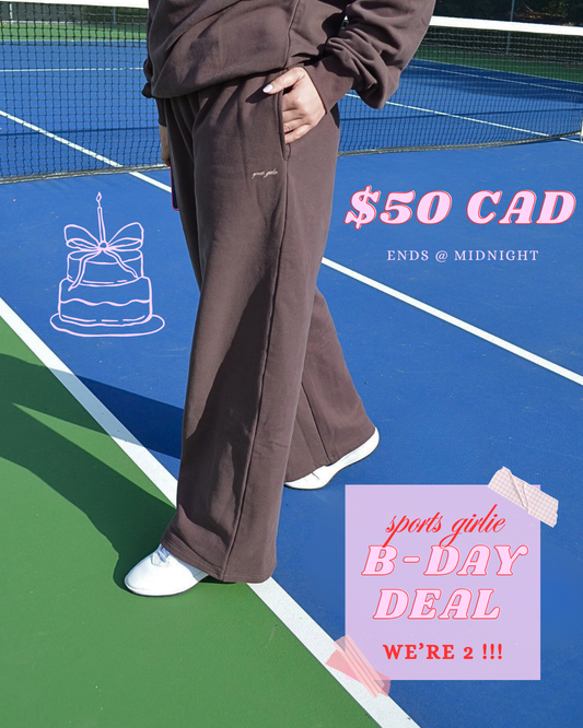 sports girlie SWEATPANTS