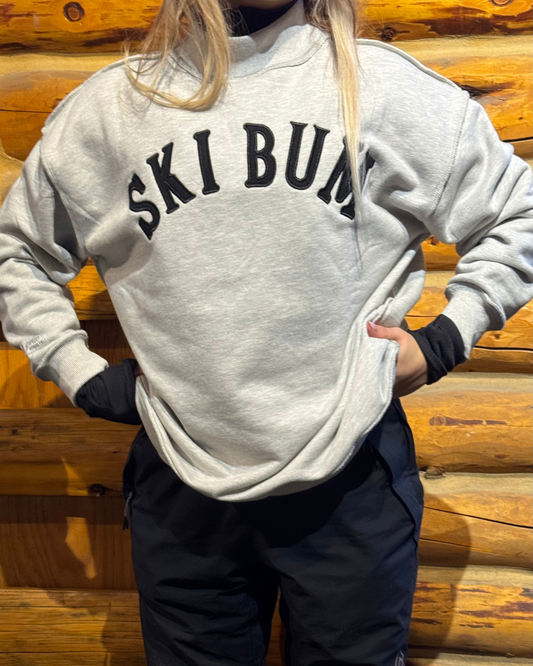 SKI BUM mock neck